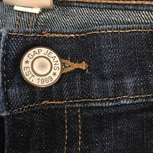 Gap Long Lean Jeans size 8 / 29A bootcut dark wash